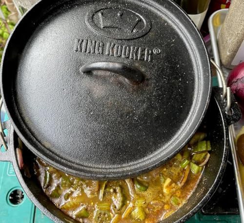 20 quart pre-seasoned cast iron dutch oven — photo 5