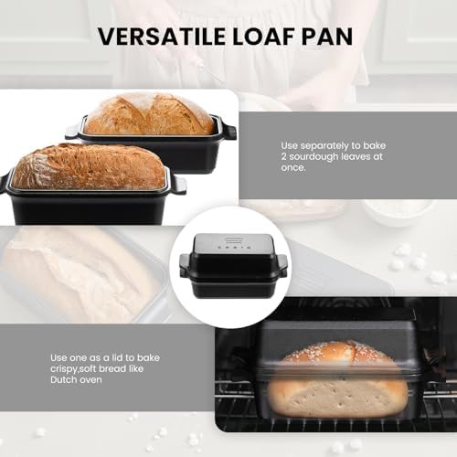 Pre-seasoned cast iron 4.5 qt loaf pan — photo 5