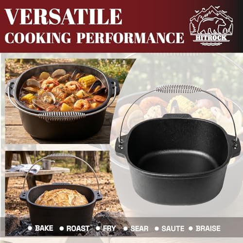 Five quart flat bottom cast iron pot — photo 5