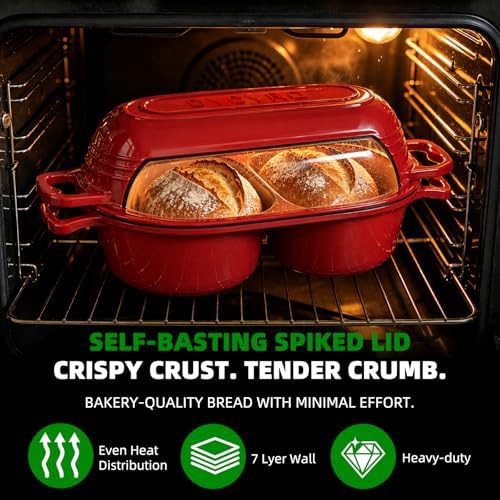 Compact iron bread baking pan — photo 4