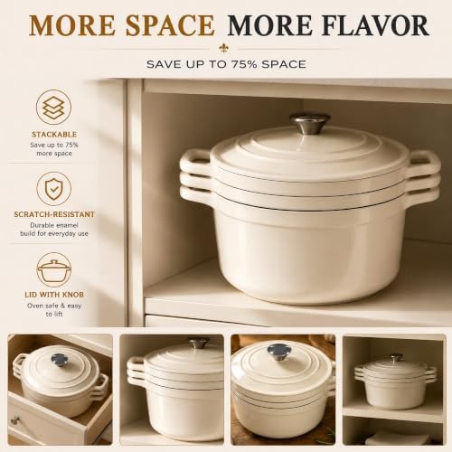 Mini enameled four piece cookware set — photo 3