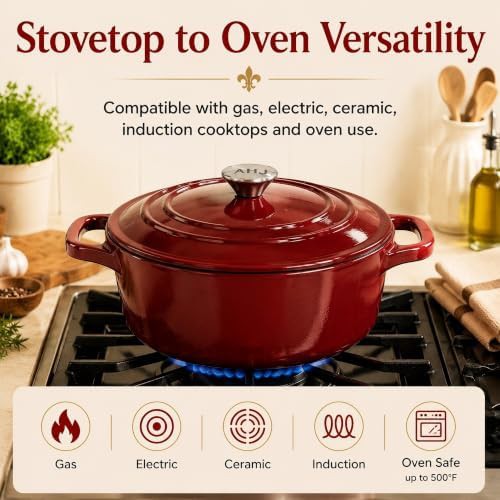 Multi-size enameled three pot set — photo 5
