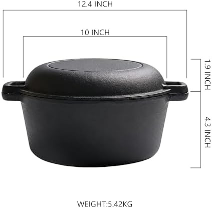 Five quart double iron pot — photo 4
