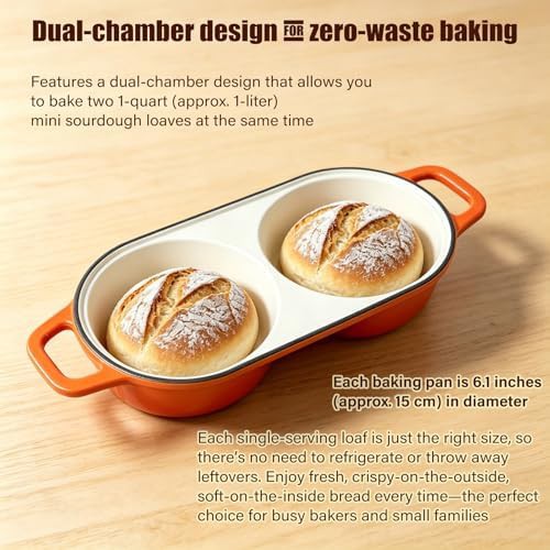 Mini dual 1 quart sourdough pot set — photo 2