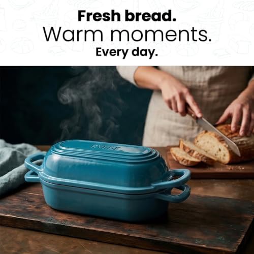 Blue oval bread pan 4.1 qt — photo 3