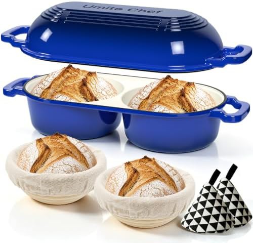 Blue mini double sourdough bread oven