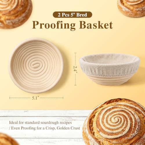 Cream white mini artisan bread loaf pot — photo 3
