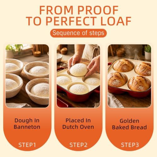 Four loaf mini bread baker pot — photo 2