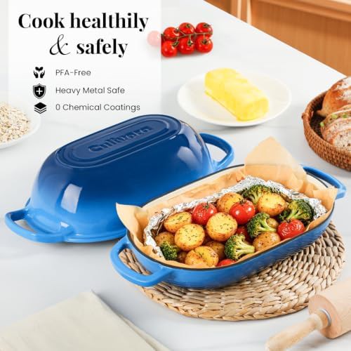 Culivora five-quart oval enameled bread pot — photo 5