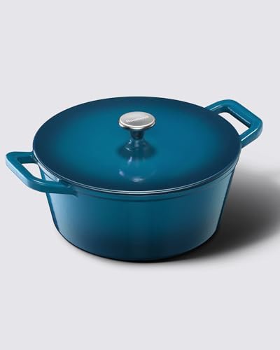 Marine enameled cast iron 6 quart pot