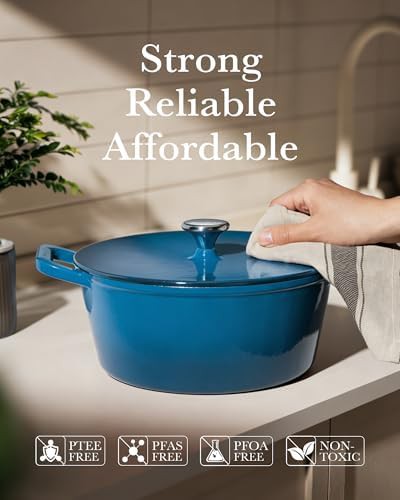 Marine enameled cast iron 6 quart pot — photo 4